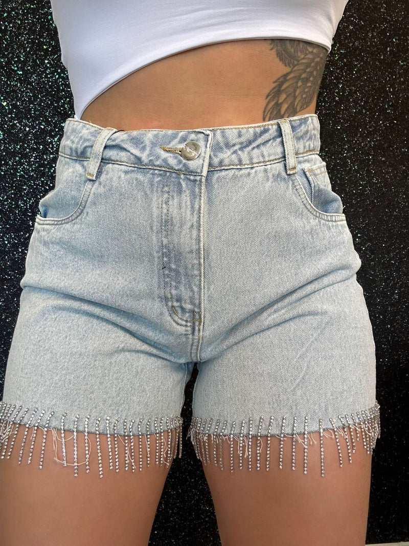 Short Jeans Franja