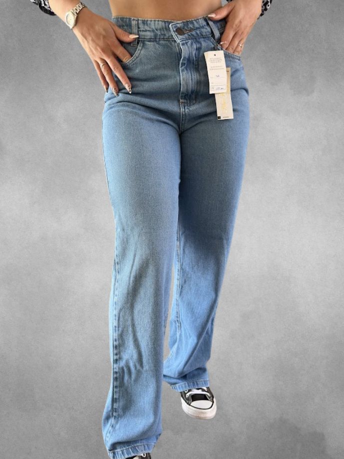 Calça Wide Leg Jeans