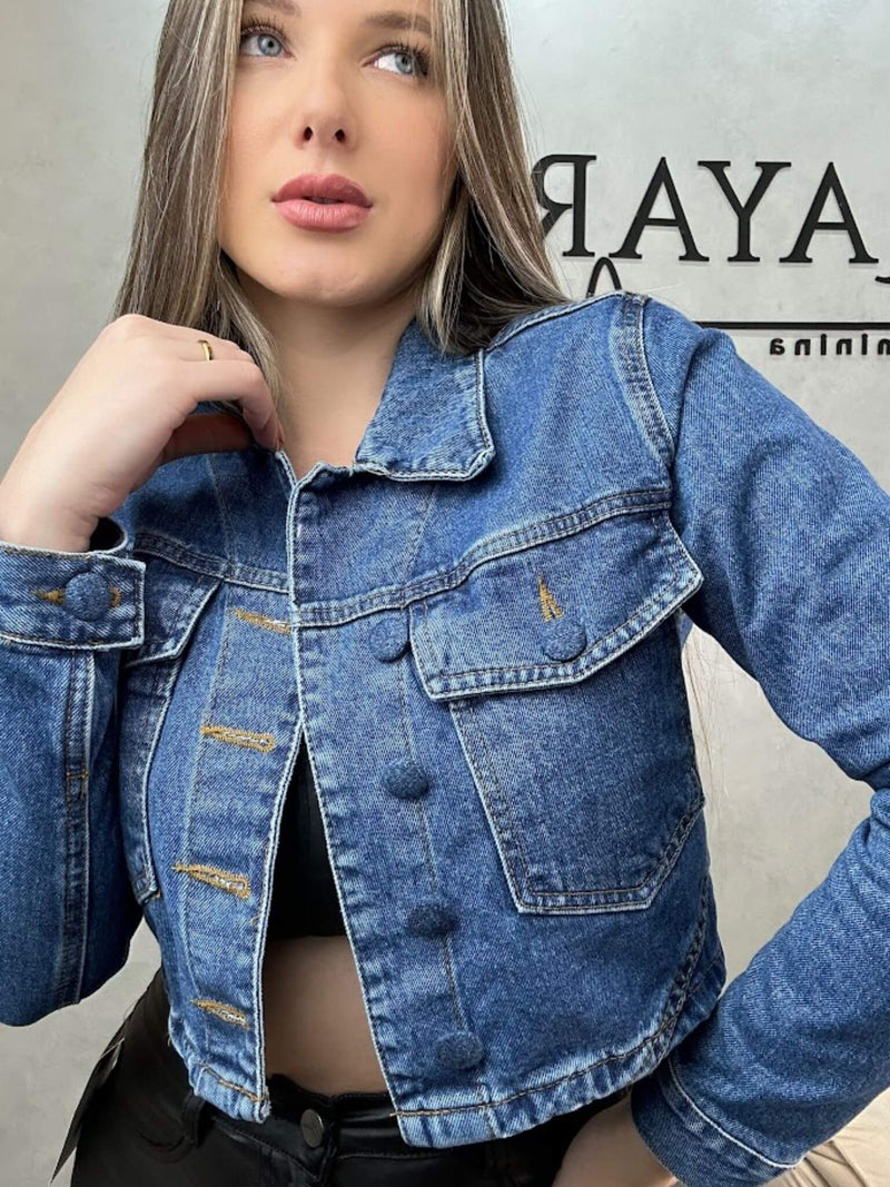 Jaqueta Jeans Premium POP